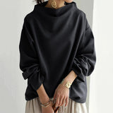 Tessa | Women's Mock Neck Long Sleeve Top