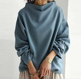 Tessa | Women's Mock Neck Long Sleeve Top