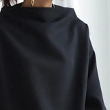 Tessa | Women's Mock Neck Long Sleeve Top