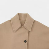 Thalia | Women's Collared Button Front Coat