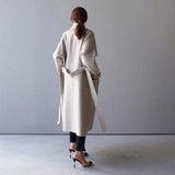 Theodora | Women's Double Breasted Long Coat
