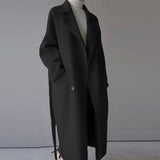 Theodora | Women's Double Breasted Long Coat