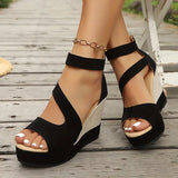 Thessalia | Women's Platform Wedge Sandals