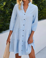 Jamilla | Elegant Blue Dress