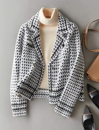 Valencia Soft Knit Women's Jacket - White