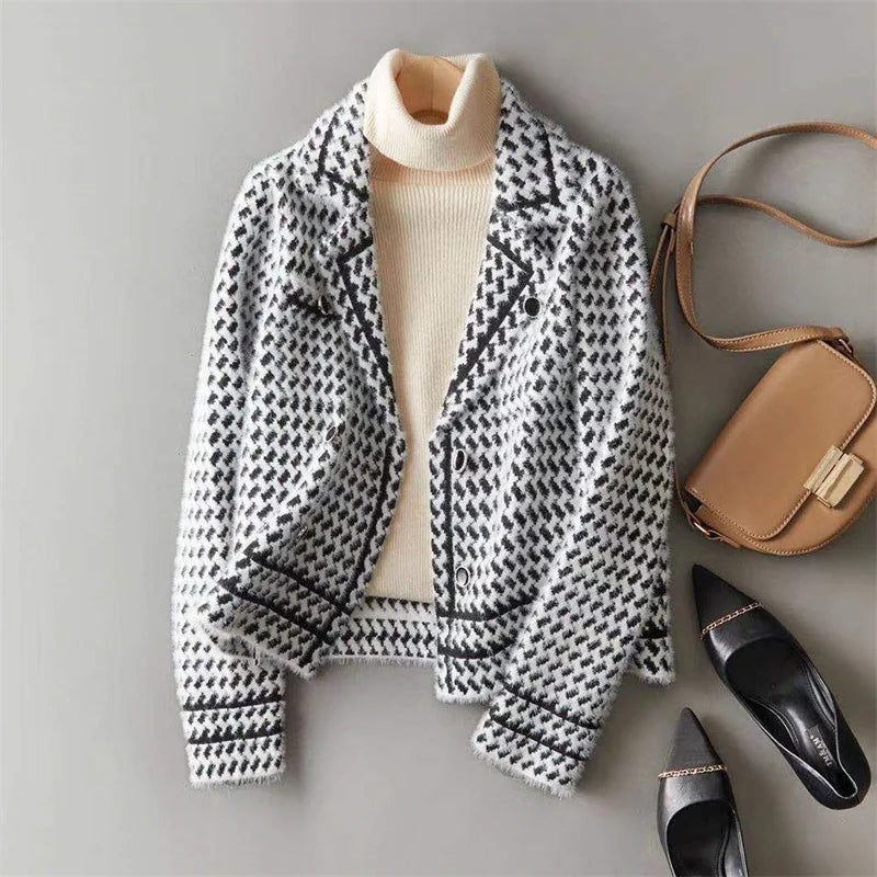 Valencia Soft Knit Women's Jacket - White