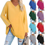 Winifred | Women's V-Neck Long Sleeve Tunic