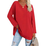 Winifred | Women's V-Neck Long Sleeve Tunic