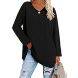 Winifred | Women's V-Neck Long Sleeve Tunic