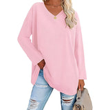 Winifred | Women's V-Neck Long Sleeve Tunic