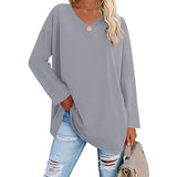Winifred | Women's V-Neck Long Sleeve Tunic