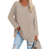 Winifred | Women's V-Neck Long Sleeve Tunic