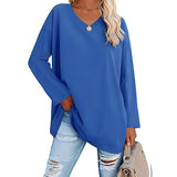 Winifred | Women's V-Neck Long Sleeve Tunic