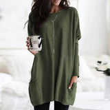 Wren | Women's Oversized Long Sleeve Tunic with Pockets