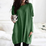 Wren | Women's Oversized Long Sleeve Tunic with Pockets