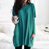 Wren | Women's Oversized Long Sleeve Tunic with Pockets