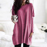 Wren | Women's Oversized Long Sleeve Tunic with Pockets