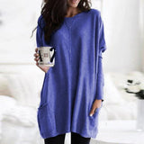 Wren | Women's Oversized Long Sleeve Tunic with Pockets