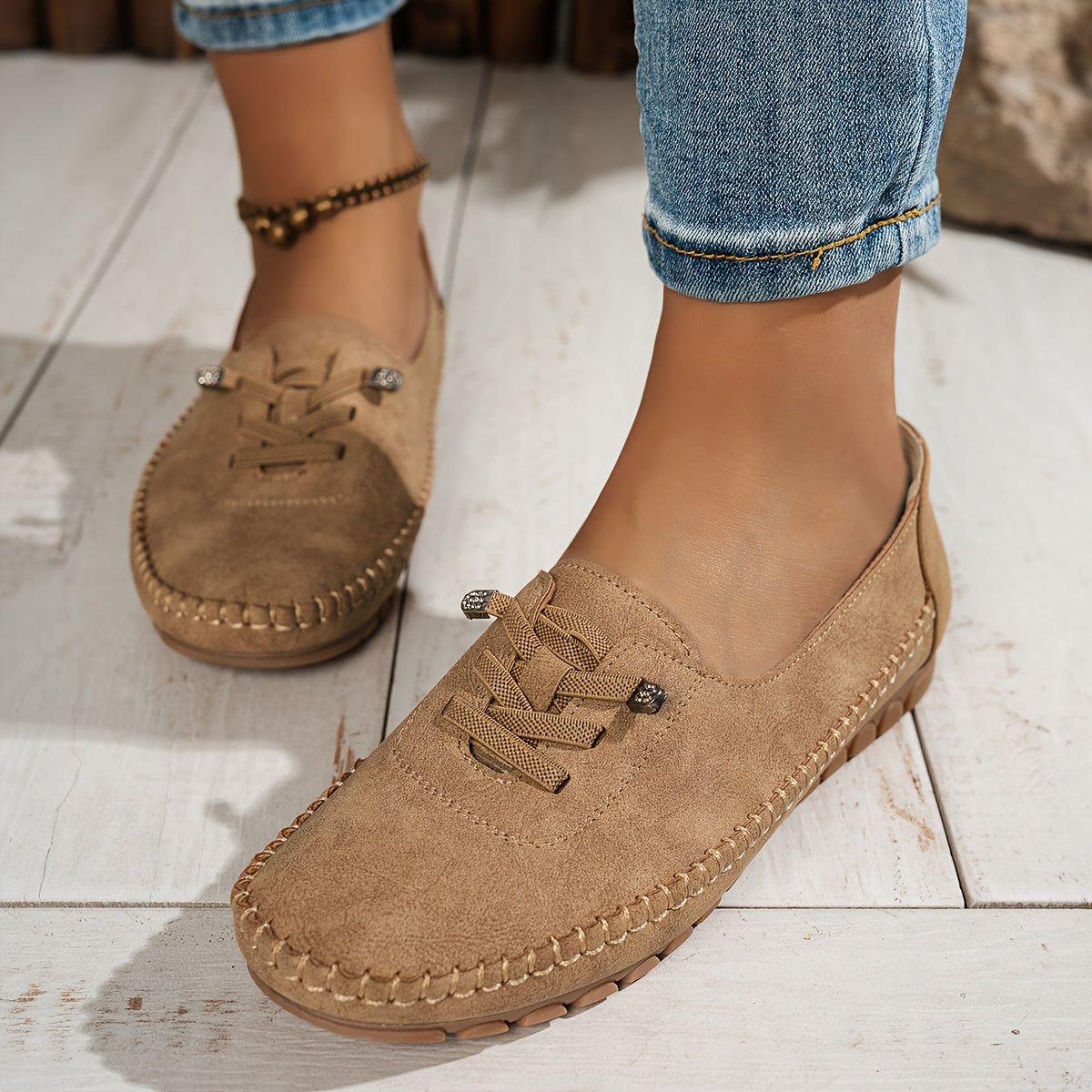 Zara | Women's Comfort Lace Up Loafers